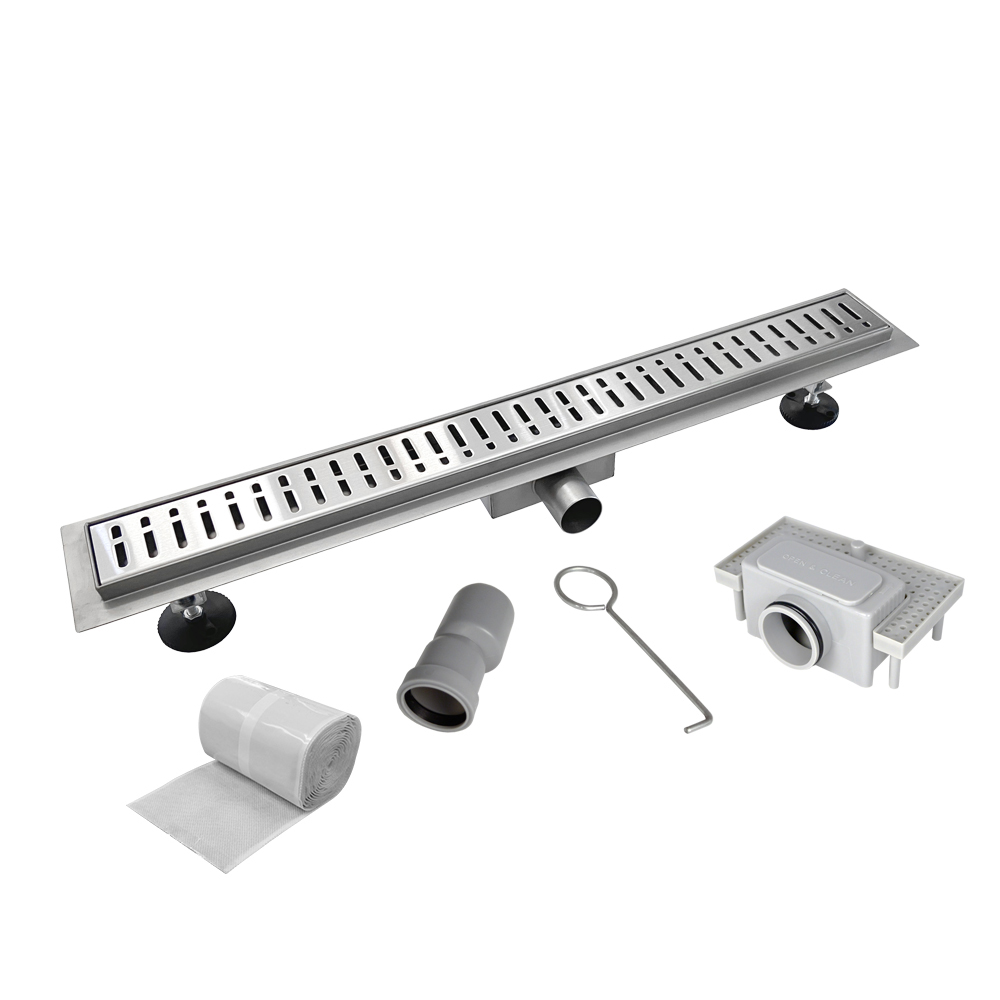 MEREO Odtokový sprchový žlab 70 cm, vč. roštu WAVE (CZ111)