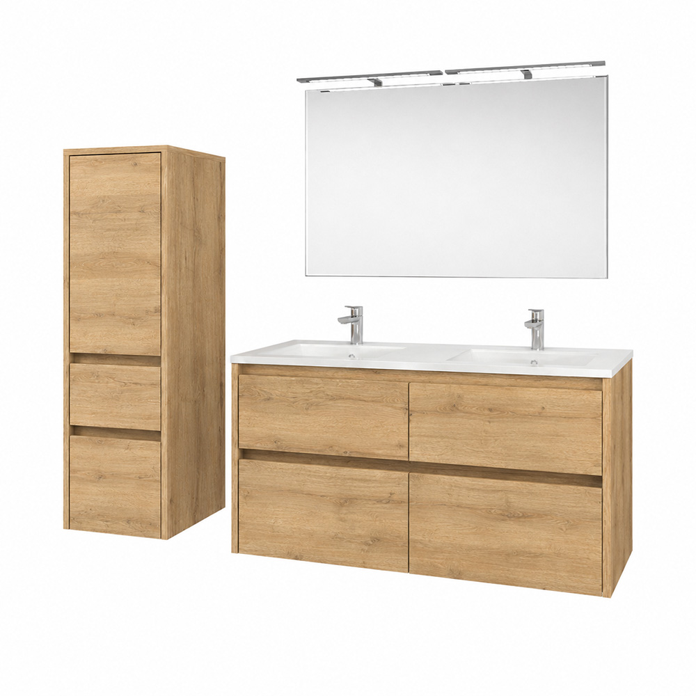 Mereo Opto, koupelnová skříňka 120 cm, dub Riviera (CN923SN)