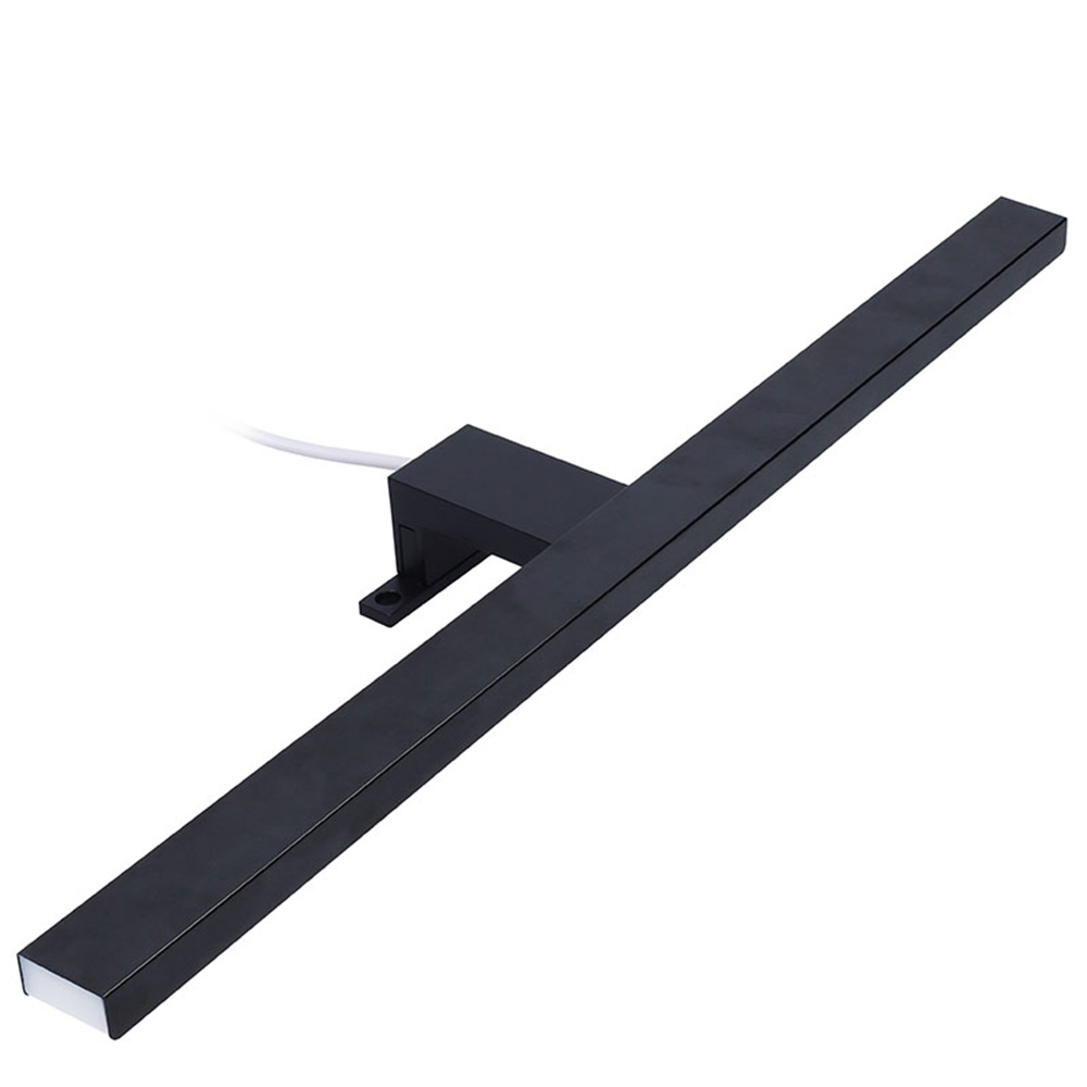 Mereo Led koupelnové osvětlení nad zrcadlo, černá, 60 cm, 12 W, 780 lm, 4000 K, IP44, 230 V