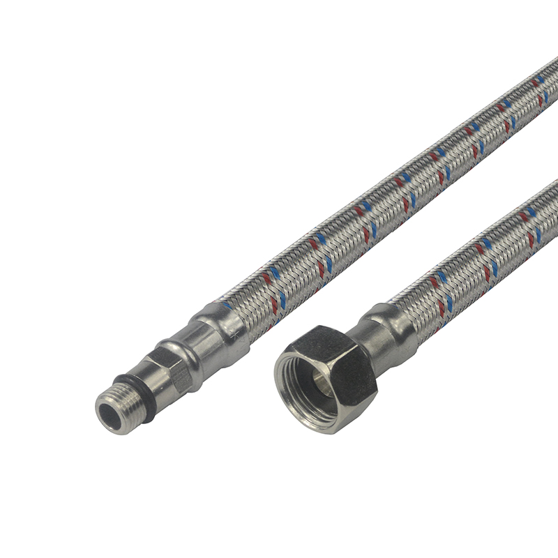 Klum Hadice připojovací nerez 8x12, FxM10, 3/8" x M10 x 10mm, 60 cm