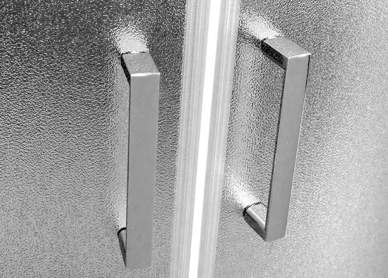 Mereo Sprchový kout, Kora, čtverec, 80 cm, bílý ALU, sklo Grape