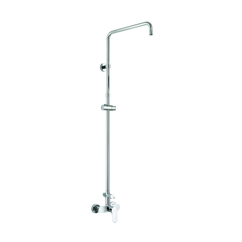 MEREO Nástěnná sprchová baterie Viana 150 mm se sprchovou tyčí bez příslušenství (CBE60104S)
