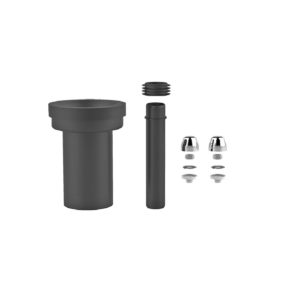 Připojovací souprava DN80/D90, 300 mm, pro závěsné klozety, svařitelná