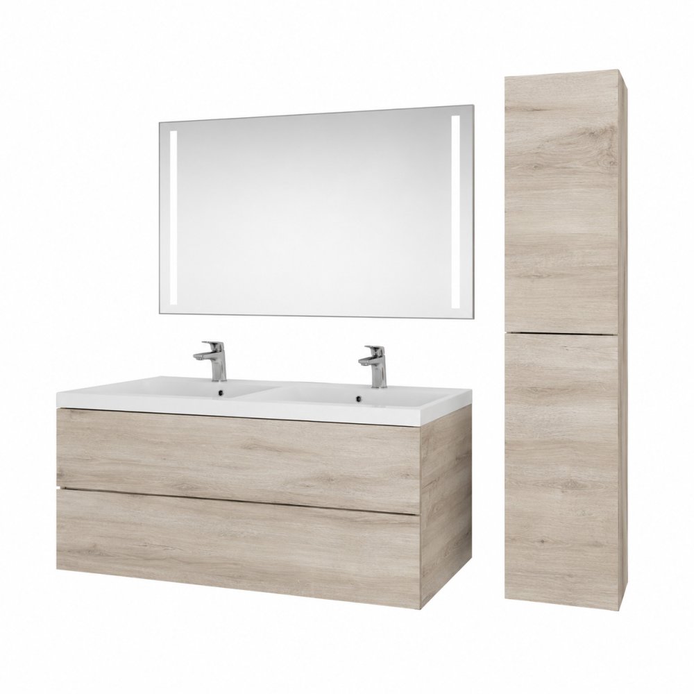 Mereo Aira, koupelnová skříňka 120 cm, dub Kronberg (CN723SN)
