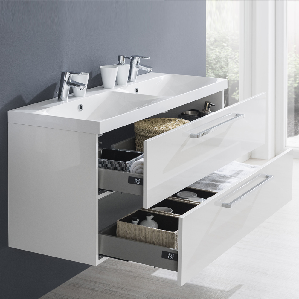 MEREO Bino, koupelnová skříňka 61 cm, bílá (CN660S)