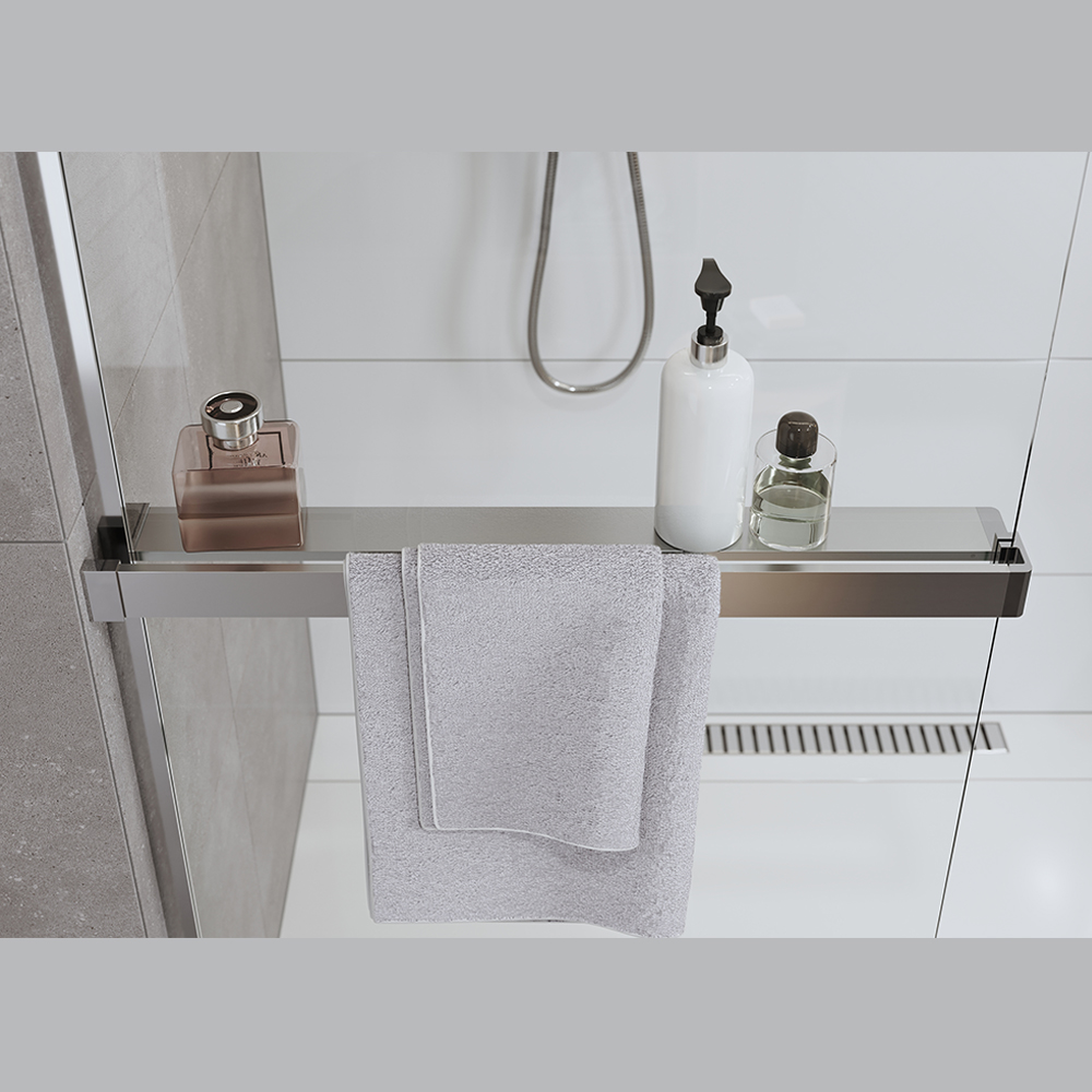 Mereo Polička k WALK IN, 140 cm, chrom ALU