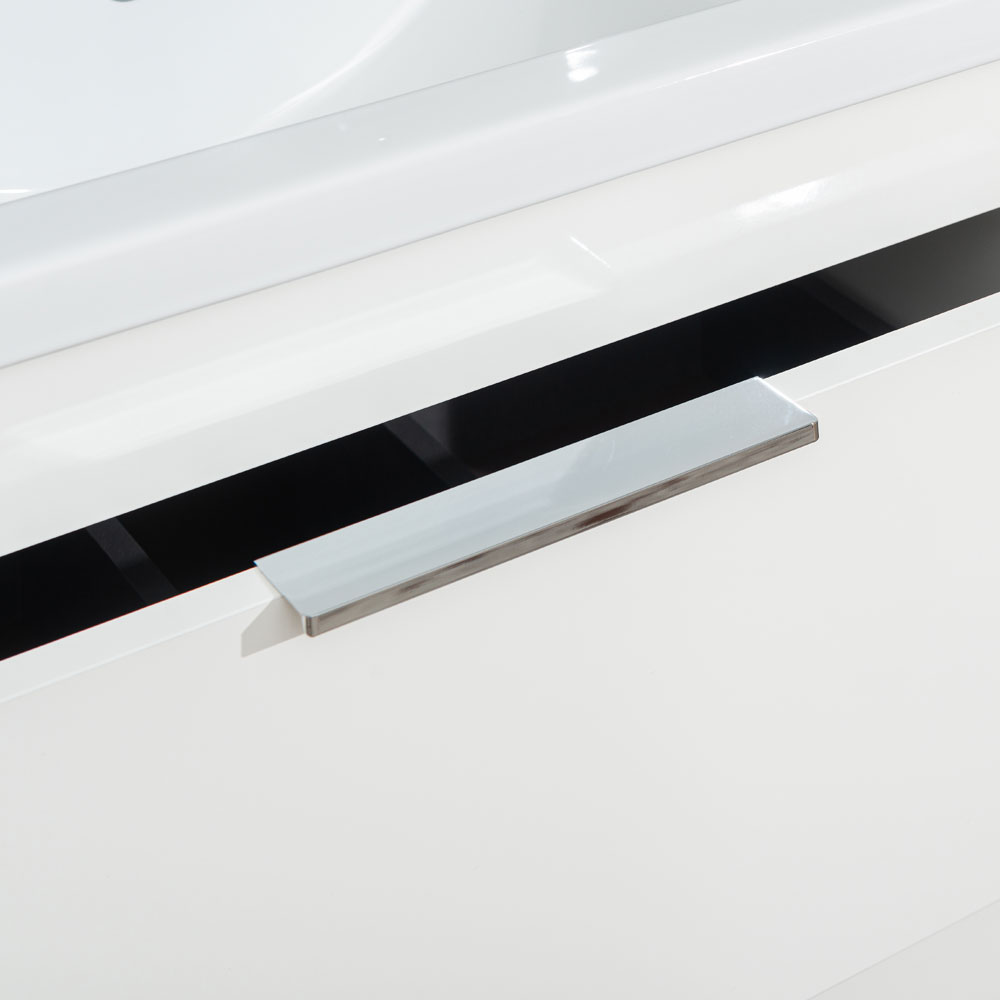 MEREO Vigo, koupelnová skříňka s keramickým umyvadlem 61 cm, bílá (CN311)