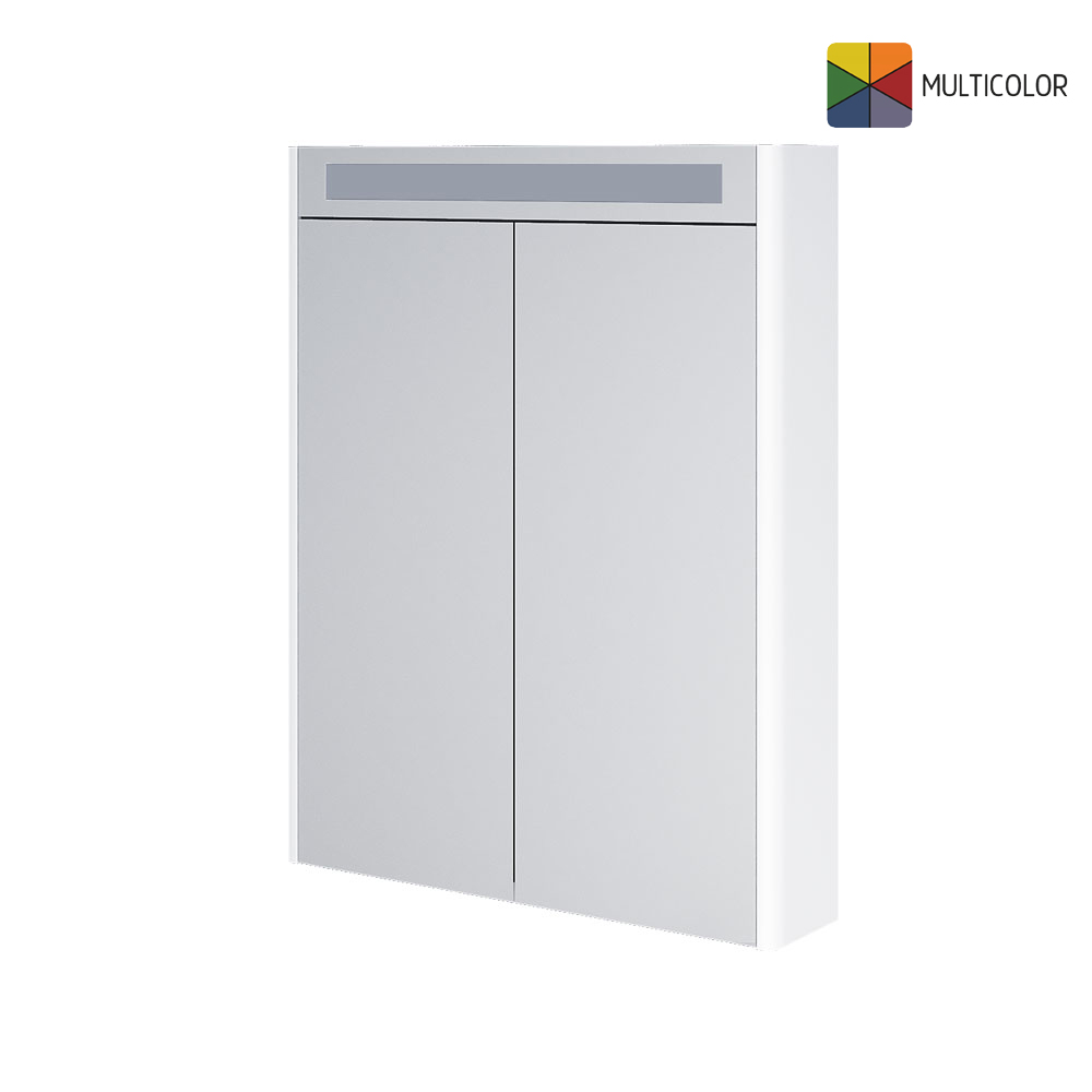 Mereo Siena, koupelnová galerka 64 cm, zrcadlová skříňka, multicolor - RAL mat