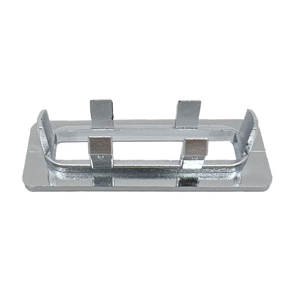 MEREO Krytka přepadu obdelníková, chrom (UCND02)
