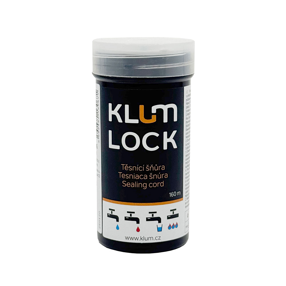 Klum KLUMLOCK – Těsnící šňůra na závity, 160 m (CR49G)