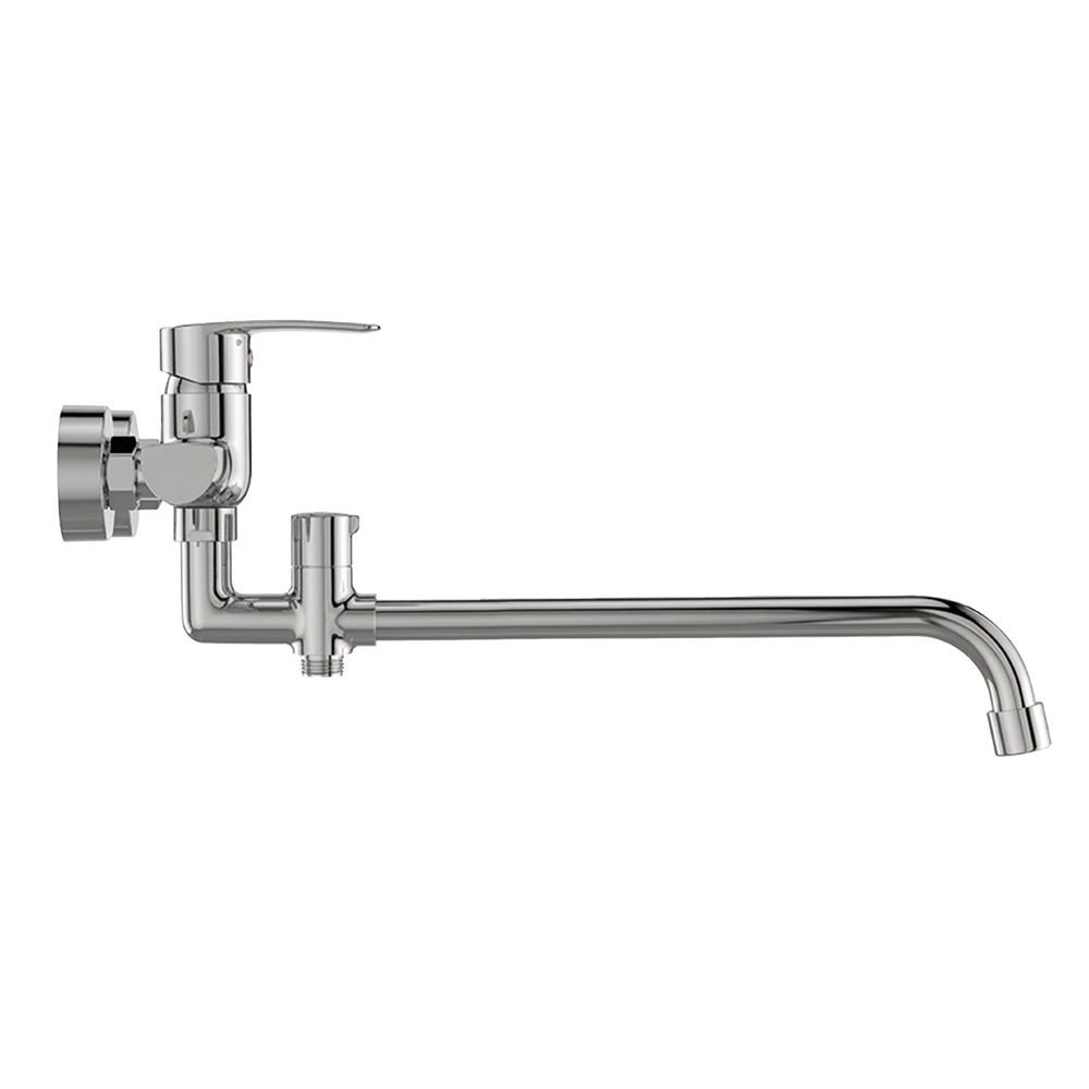 Mereo Nástěnná baterie do byt. jádra, Pego, 150 mm, s ramínkem ø 18 mm - 330 mm, bez přísluš.