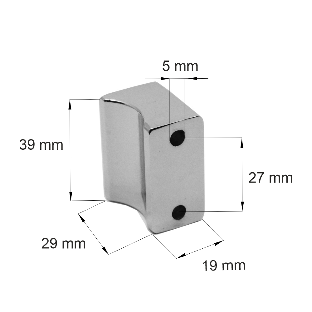 Mereo Madlo pro sprchové kouty Fantasy - pro CK10xxxHVR, rozteč 27mm, 1ks