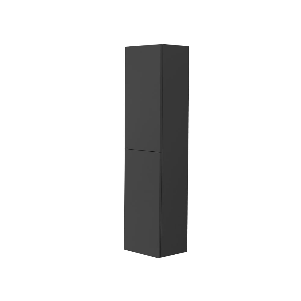 Mereo Aira, koupelnová skříňka 170 cm vysoká, levé otevírání, antracit (CN754LN)