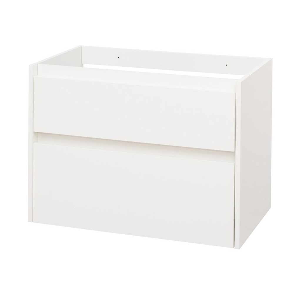 Mereo Opto, koupelnová skříňka 81 cm, bílá