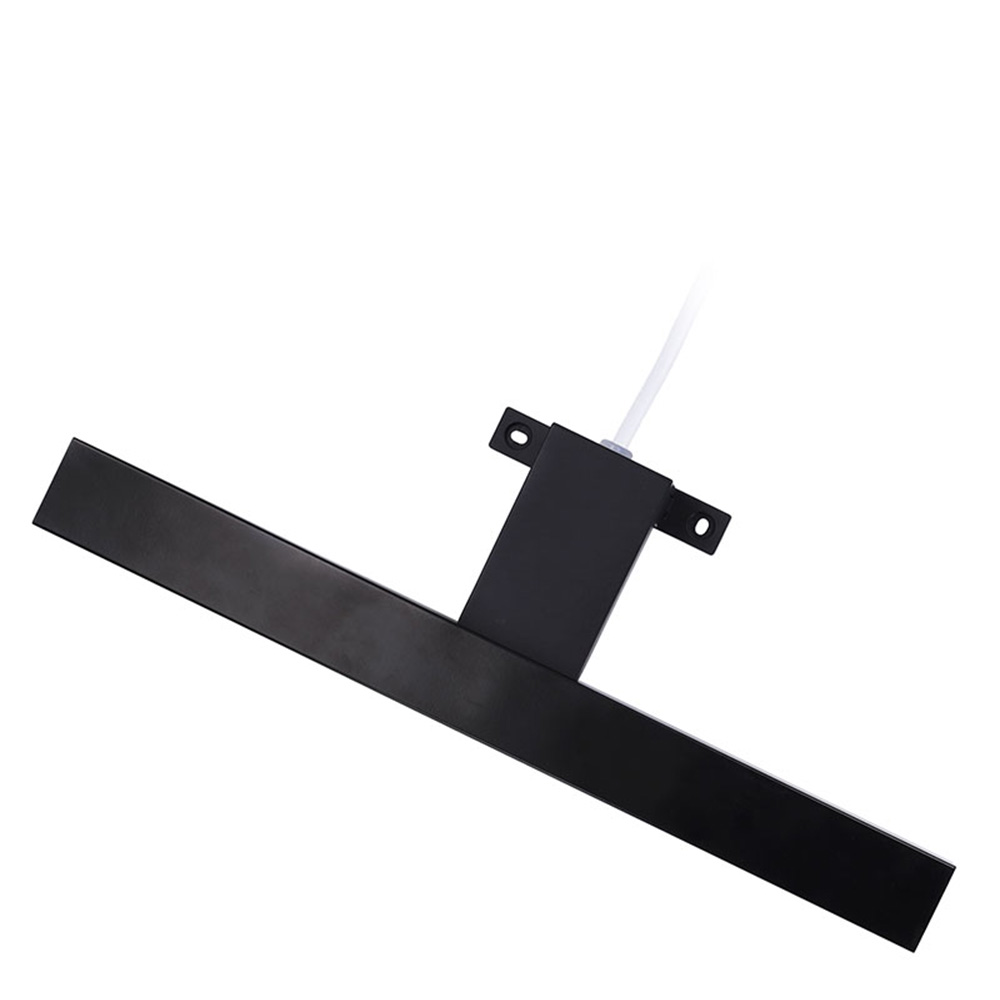Mereo Led koupelnové osvětlení nad zrcadlo, černá, 40 cm, 7 W, 455 lm, 4000 K, IP44, 230 V