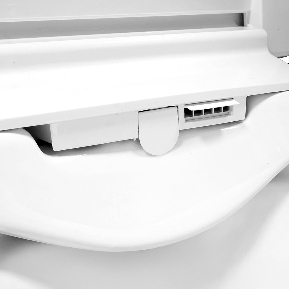 Mereo WC s integrovaným elektronickým bidetem, RIMLESS, 592x380x430 cm, keramické, vč. sedátka (VSD110S2)