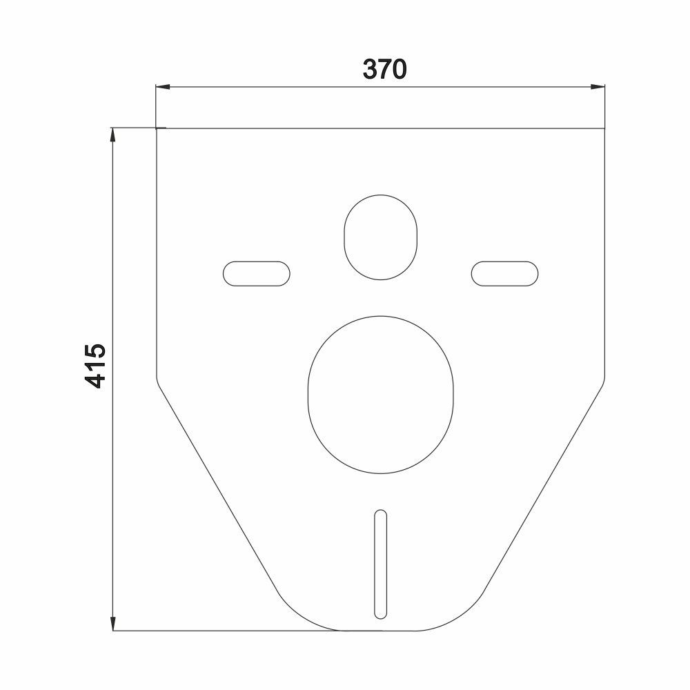 MEREO WC komplet pro sádrokarton s příslušenstvím (MM02SETR)