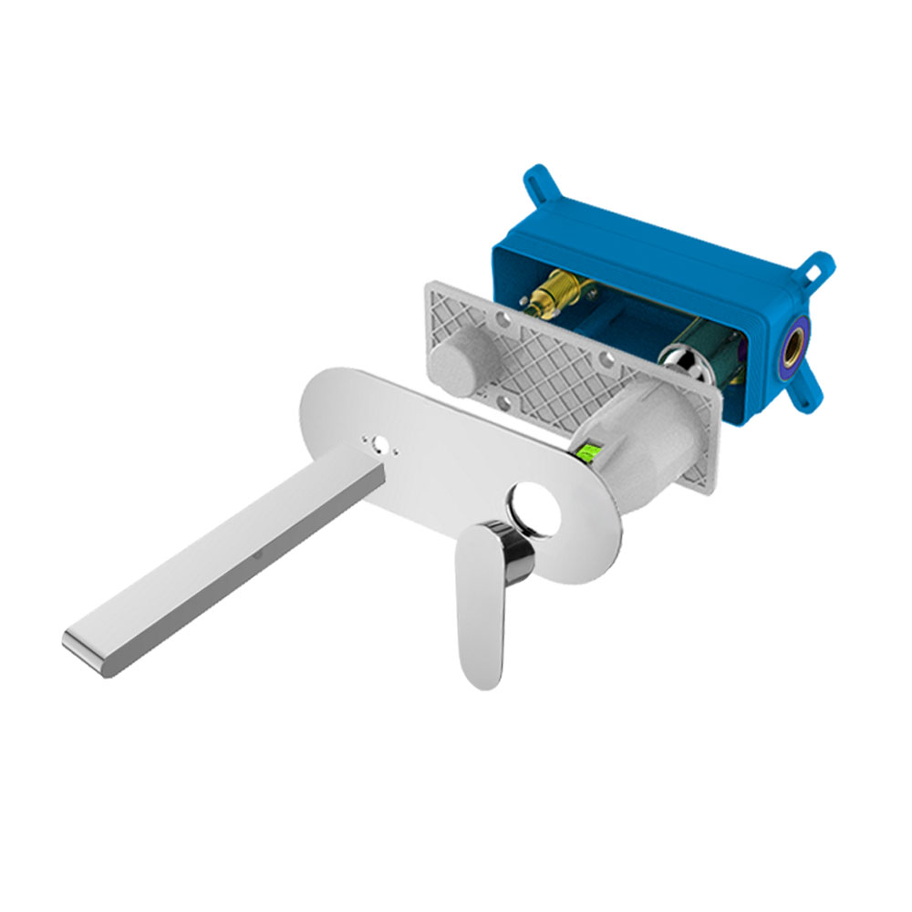 MEREO Viana jednocestná podomítková baterie s ramínkem, s oválným krytem (CBE60105BU)