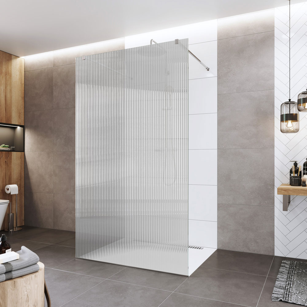 MEREO Sprchová stěna WALK IN, Novea, 70 x 200 cm, chrom ALU, sklo Line (CK10600HL)