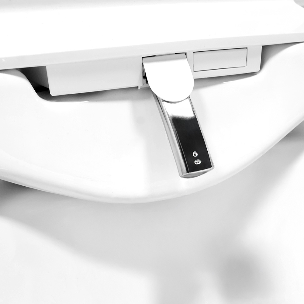 Mereo WC s integrovaným elektronickým bidetem, RIMLESS, 592x380x430 cm, keramické, vč. sedátka (VSD110S2)