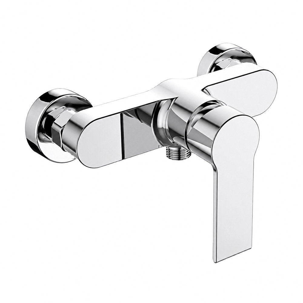 Mereo Sprchová nástěnná baterie, Dita, 150 mm, bez příslušenství, chrom