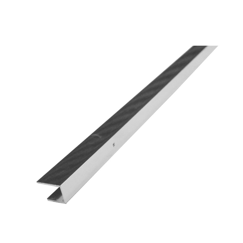 MEREO Fixační (stěnový) profil pro CK804xxK, CK809xxK, CK608xxxK, chrom ALU, 190 cm (CKND250K1)