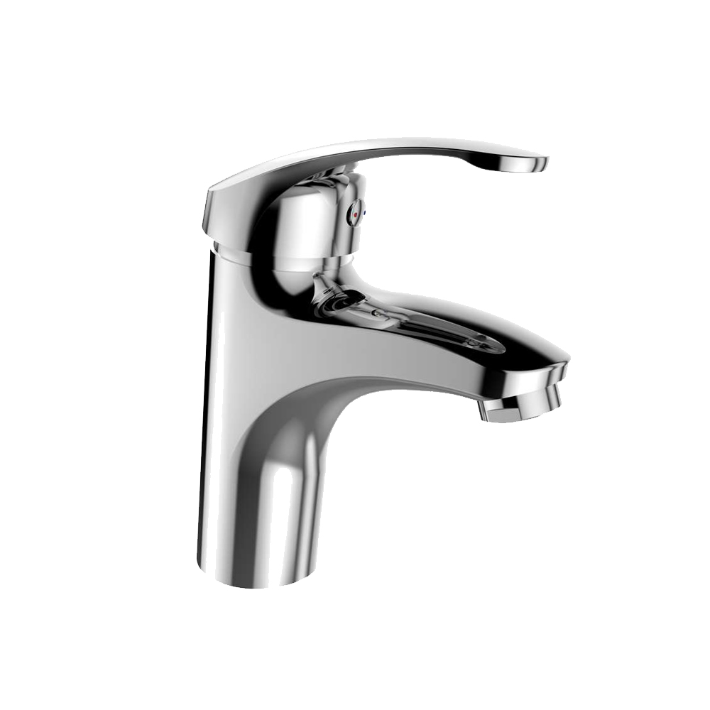 Mereo Umyvadlová stojánková baterie, Sonáta, bez výpusti, chrom