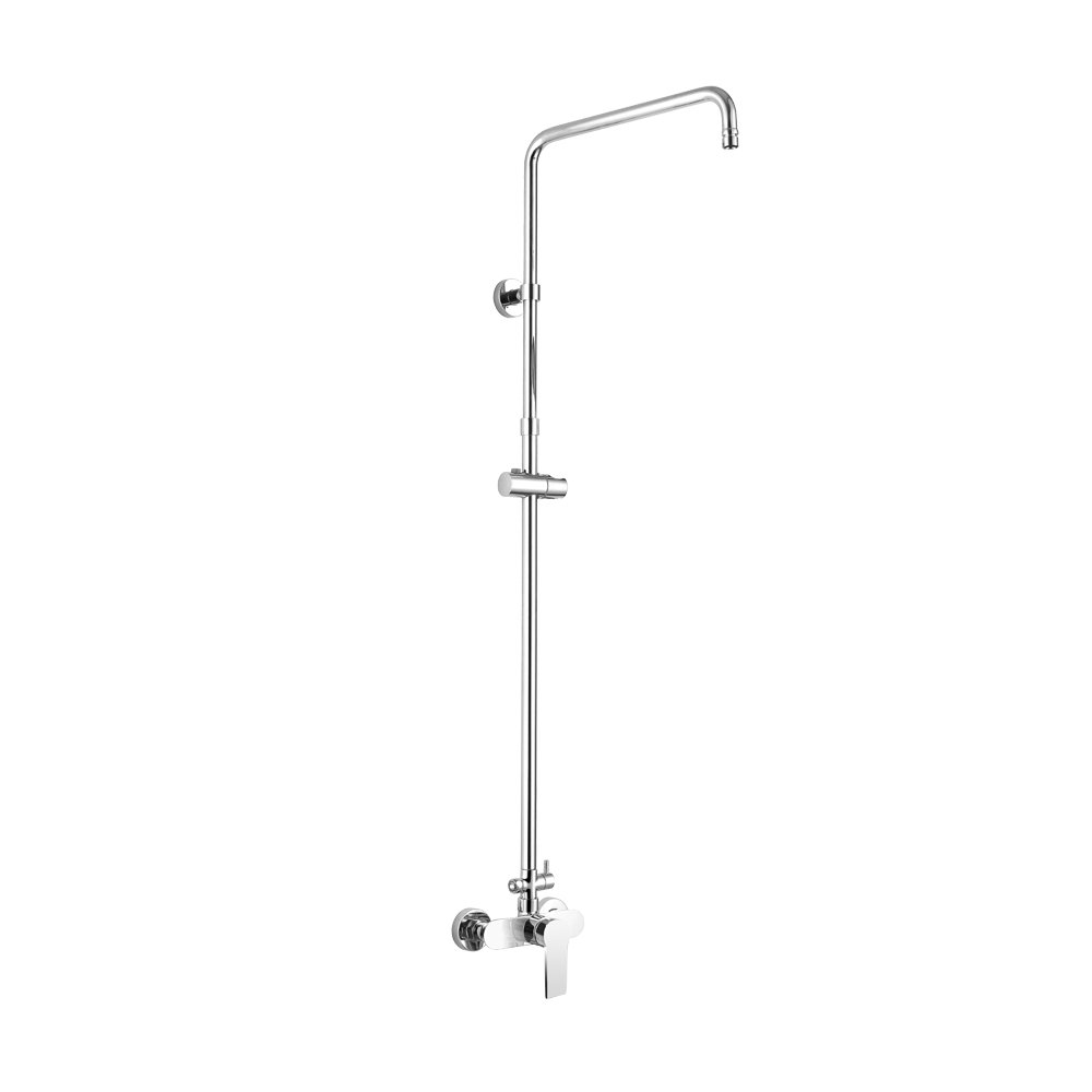 Mereo Nástěnná sprchová baterie Dita 150 mm se sprchovou tyčí bez příslušenství